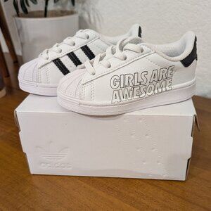 Adidas Superstar Kids 6K NIB – Limited “Girls Are Awesome” Edition Sneakers